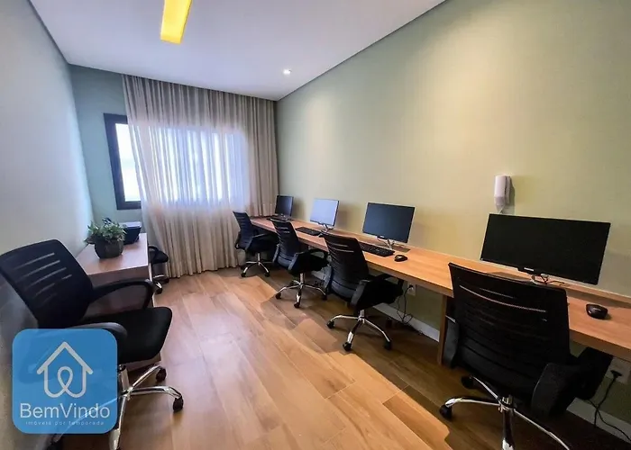 Apartamento Com Linda Vista Mar No Smart Barra 2